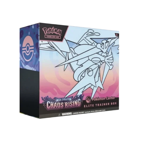 Pokemon Chaos Rising Pokemon Center Elite Trainer Box ETB Sealed English TCG Kartu Pokemon Bahasa Inggris